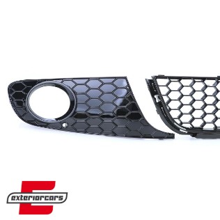 Mrežice prednjeg standardnog branika (piano crna) / VW Golf 6 (2008-2013), 1L0807653-2MOE