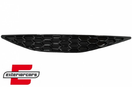 Mrežice zadnjeg branika u obliku saća (piano crna) / VW Golf 7 GTI Hatchback 5G (2013-2017), RBRCVWG7GTI