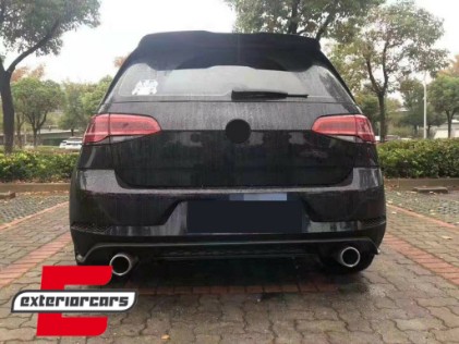 Mrežice zadnjeg branika u obliku saća (piano crna) / VW Golf 7.5 (2017-2019), RBRCVWG75
