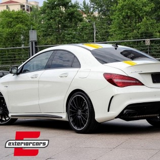 Naljepnice 45AMG Edition 1 dizajn (žuta) / Mercedes CLA W117 C117 X117 (2013-2019) W176 (2012-2018), COSTICKERW117YE