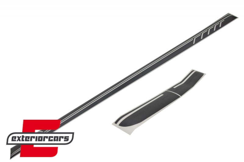 Naljepnice AMG dizajn (mat crna) / MERCEDES Benz C238 Coupe W212 W213 E200 E300 E350 E46 E63 C207 A207, STICKERC238MB