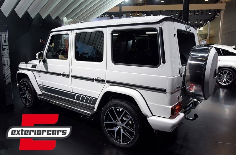 Naljepnice AMG dizajn (mat crna) / MERCEDES G-klasa W463 (1989-2017), STICKERW463MB