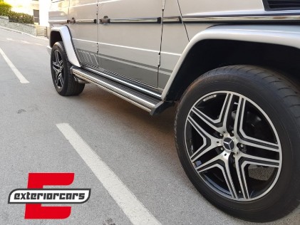 Naljepnice AMG dizajn (tamno siva) / Mercedes G-klasa W463 (1989-2017), STICKERW463DG