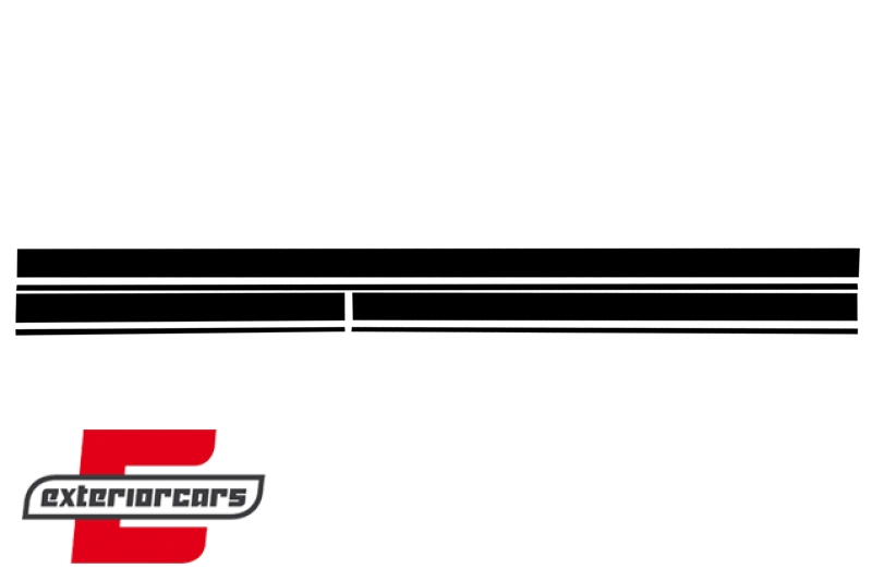 Naljepnice C63 AMG Edition 1 dizajn (mat crna) / MERCEDES C-klasa C205 Coupe A205 Cabrio (2014-2020), COSTICKERC205MB