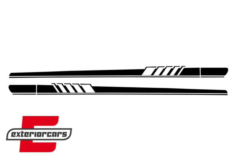Naljepnice C63 AMG Edition 1 dizajn (mat crna) / MERCEDES C-klasa C205 Coupe A205 Cabrio (2014-2020), COSTICKERC205MB