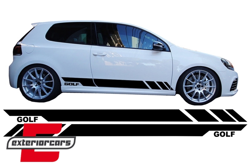 Naljepnice (crna) / VW Golf 5 6 7 V VI VII (2003-2020), STICKERVWG5B