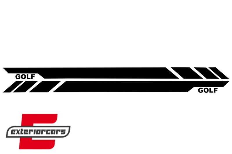 Naljepnice (crna) / VW Golf 5 6 7 V VI VII (2003-2020), STICKERVWG5B