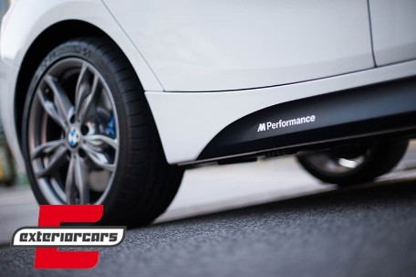 Naljepnice M-Performance dizajn (mat crna) / BMW serije 5 F10 F11 (2011-2017), STICKERF10MB