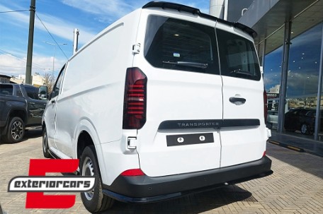 Nastavak stražnjeg branika (piano crna) / Ford Transit Custom Mk3 Tourneo Mk3 (2024-) / VW T7 (bez blatobrana), RBSVWT7WM