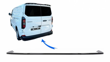 Nastavak stražnjeg branika (piano crna) / Ford Transit Custom Mk3 Tourneo Mk3 (2024-) / VW T7 (s blatobranima), RBSVWT7