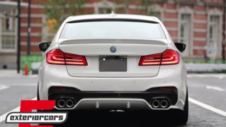 Nastavci auspuha 540i dizajn (chrome) / BMW serije 5 G30 G31 G38 serije 6 G32 (2016-2020), TY-BM5SG30