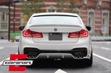 Nastavci auspuha 540i dizajn (chrome) / BMW serije 5 G30 G31 G38 serije 6 G32 (2016-2020), TY-BM5SG30