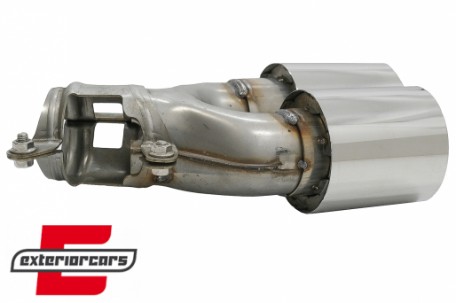 Nastavci auspuha 540i dizajn (chrome) / BMW serije 5 G30 G31 G38 serije 6 G32 (2016-2020), TY-BM5SG30