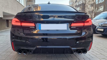 Nastavci auspuha 540i dizajn (crna) / BMW serije 5 G30 G31 G38 (2016-2020) serije 6 G32 (2016-2020), TY-BM5SG30B