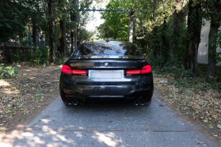 Nastavci auspuha 540i dizajn (crna) / BMW serije 5 G30 G31 G38 (2016-2020) serije 6 G32 (2016-2020), TY-BM5SG30B