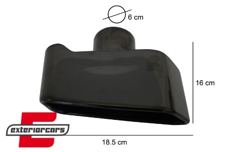 Nastavci auspuha 550i M-Performance dizajn (smoke) / BMW serije 5 F10 F11 (2011-2017), 06-8511B