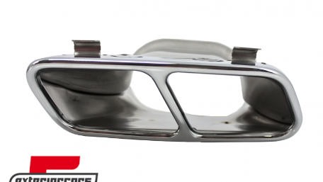 Nastavci auspuha A45 CLA45 AMG dizajn (chrome) / Mercedes A-klasa W176 (2012-2018) CLA W117 C117 (2012-2018), TY-W176-A45