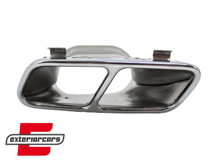 Nastavci auspuha A45 CLA45 AMG dizajn (chrome) / Mercedes A-klasa W176 (2012-2018) CLA W117 C117 (2012-2018), TY-W176-A45