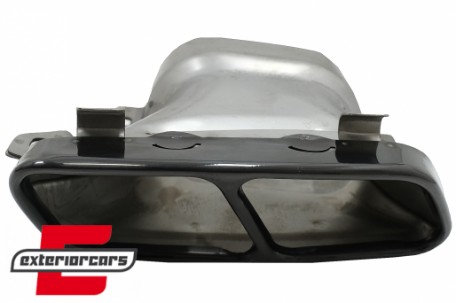 Nastavci auspuha A45 CLA45 AMG dizajn (crna) / Mercedes A-klasa W176 (2012-2018) CLA W117 C117 (2012-2018), TY-W176-A45B