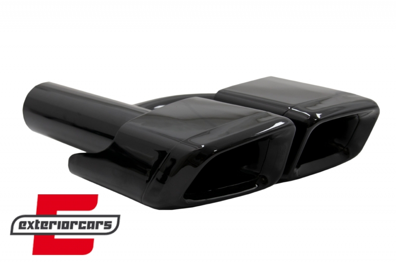 Nastavci auspuha AMG dizajn (black edition) / Mercedes W221 W164 W166 W212 W218 S-klasa E-klasa CLS ML, TY-E63NB