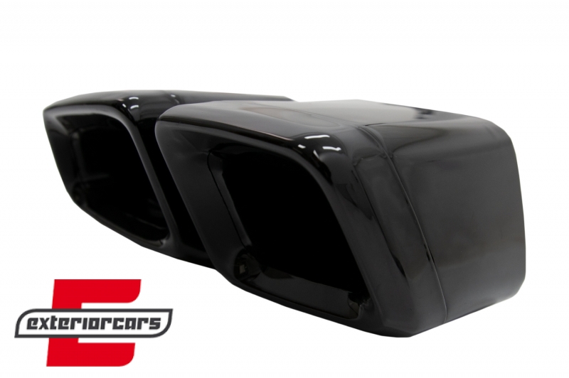 Nastavci auspuha AMG dizajn (black edition) / Mercedes W221 W164 W166 W212 W218 S-klasa E-klasa CLS ML, TY-E63NB
