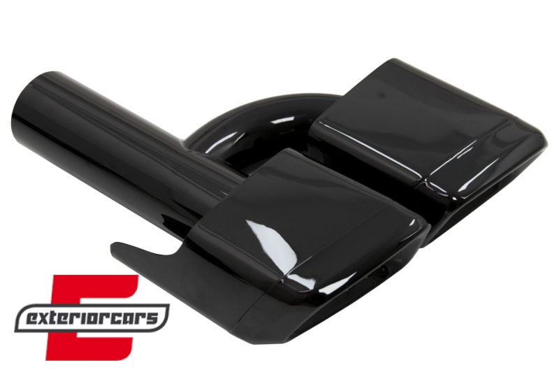 Nastavci auspuha AMG dizajn (black edition) / Mercedes W221 W164 W166 W212 W218 S-klasa E-klasa CLS ML, TY-E63NB