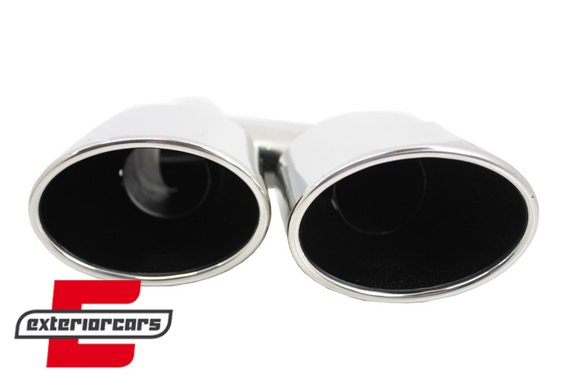 Nastavci auspuha AMG dizajn (chrome) / Mercedes C-klasa E-klasa S-klasa CLS SL SLK W204 W211 W221 W219, TY-D001N