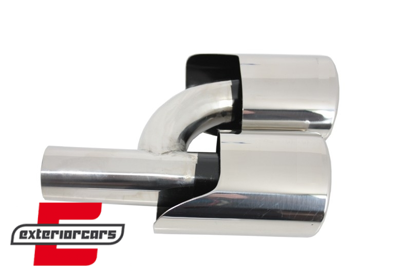 Nastavci auspuha AMG dizajn (chrome) / Mercedes C-klasa E-klasa S-klasa CLS SL SLK W204 W211 W221 W219, TY-D001N