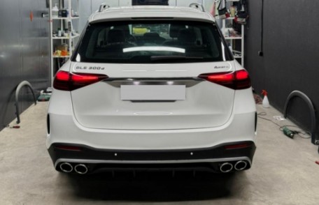Nastavci auspuha AMG dizajn (chrome) / Mercedes GLE W167 GLE Coupe C167 AMG GT 4-vrata X290, GCP-16752