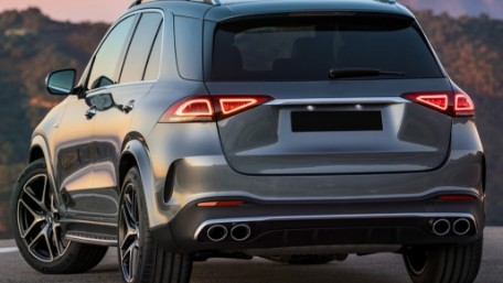 Nastavci auspuha AMG dizajn (chrome) / Mercedes GLE W167 GLE Coupe C167 AMG GT 4-vrata X290, GCP-16752