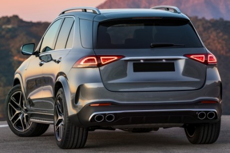 Nastavci auspuha AMG dizajn (chrome) / Mercedes GLE W167 GLE Coupe C167 AMG GT 4-vrata X290, GCP-16752