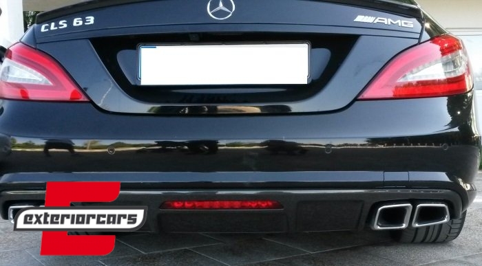 Nastavci auspuha AMG dizajn (chrome) / Mercedes S63 E63 W221 W164 W166 W212 W218 S-klasa E-klasa CLS ML, TY-E63