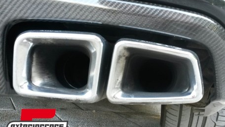 Nastavci auspuha AMG dizajn (chrome) / Mercedes S63 E63 W221 W164 W166 W212 W218 S-klasa E-klasa CLS ML, TY-E63