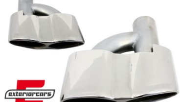 Nastavci auspuha AMG dizajn (chrome) / Mercedes W221 W164 W166 W211 W212 W216 W230 W231 A209 C209, TY-S65