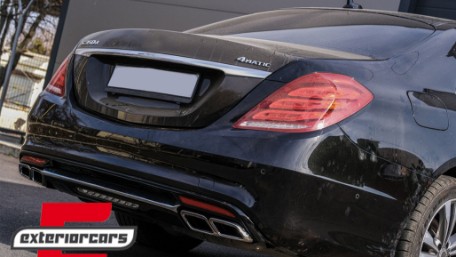 Nastavci auspuha AMG dizajn / Mercedes S-klasa W222 E-klasa W212 S212 Facelift CLS W218 SL-klasa R231, TY-S63-W222WOL