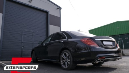 Nastavci auspuha AMG dizajn / Mercedes S-klasa W222 E-klasa W212 S212 Facelift CLS W218 SL-klasa R231, TY-S63-W222WOL
