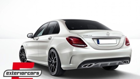 Nastavci auspuha AMG Sport dizajn / Mercedes GLC 45 X253 C253 GLE SUV W166 Coupe C292 450 C-klasa W205 C43, TY-GLE450