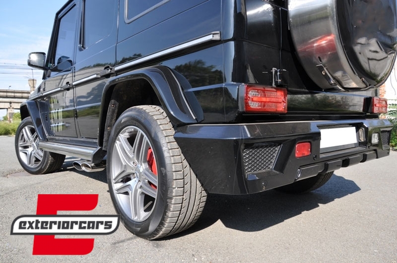 Nastavci auspuha G500 G55 G63 G65 AMG dizajn / Mercedes G-klasa W463 G500 G55 G63 G65 (1998-), TY-W463