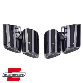 Nastavci auspuha GTS Sport optik (piano crna) / Porsche Panamera 971 (2016-2023), 41725
