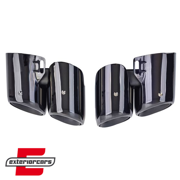Nastavci auspuha GTS Sport optik (piano crna) / Porsche Panamera 971 (2016-2023), 41725