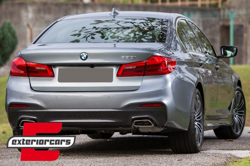 Nastavci auspuha M paket dizajn (chrome) / BMW serije 5 G30 G31 (2017-2023) F10 F11 (2010-2017) serije 6 G32 (2017-), TY-BM530S