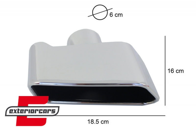 Nastavci auspuha M-Performance dizajn (chrome) / BMW serije 5 F10 F11 (2011-2017), 06-8511