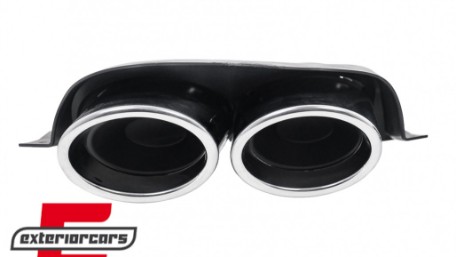 Nastavci auspuha R dizajn (chrome) / VW Golf 7 7.5 (2012-2020), TY-VWG75RC