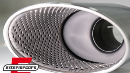 Nastavci auspuha RS dizajn (chrome) / Audi A4 B9 (2016-2019) A5 F5 (2017-2019), TY-AUA4B9