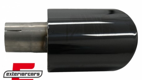 Nastavci auspuha RS dizajn (crna) / Audi A4 B9 (2016-2019) A5 F5 (2017-2019), TY-AUA5F5