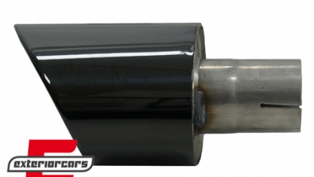 Nastavci auspuha RS dizajn (crna) / Audi A4 B9 (2016-2019) A5 F5 (2017-2019), TY-AUA5F5