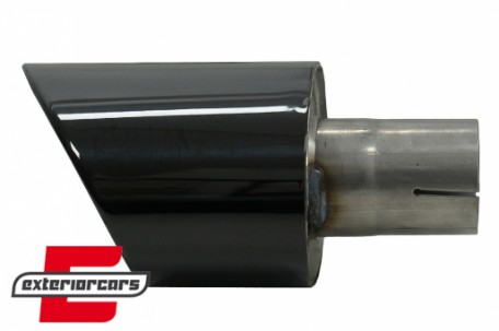 Nastavci auspuha RS dizajn (crna) / Audi A4 B9 (2016-2019) A5 F5 (2017-2019), TY-AUA5F5