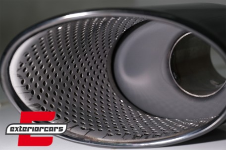 Nastavci auspuha RS dizajn (crna) / Audi A4 B9 (2016-2019) A5 F5 (2017-2019), TY-AUA5F5