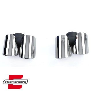 Nastavci auspuha S optik (chrome) / Porsche 911 991.1 (09.2011-2015), 41665
