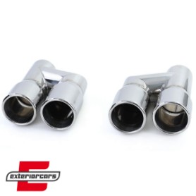 Nastavci auspuha S4 dizajn (chrome) / Audi A4 B8 (2007-2015), 29901